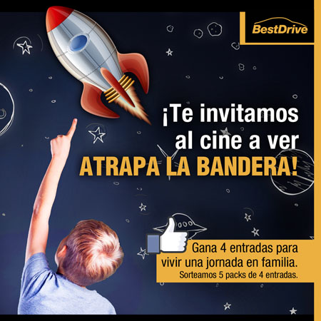 BestDrive te invita a ver Atrapa la bandera