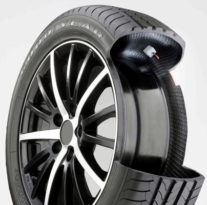 Inflar neumáticos se puede acabar con la AMT de Goodyear