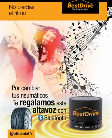 BestDrive regala altavoces inalámbricos