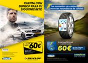 Vulco ofrece hasta 60€ por la compra de neumáticos Goodyear o Dunlop