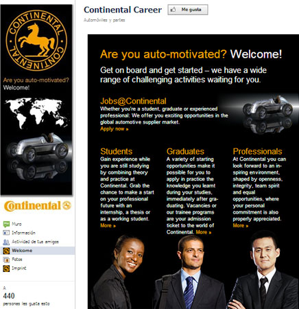 Continental contratará alrededor 5.500 licenciados en 2012 