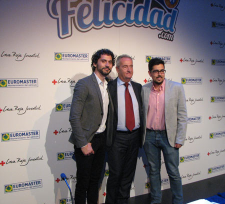 Paco León, Fausto Casetta y Carlos Cortés