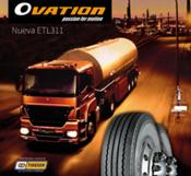Tiresur distribuirá en enero el nuevo neumático de camión ETL311 de Ovation
