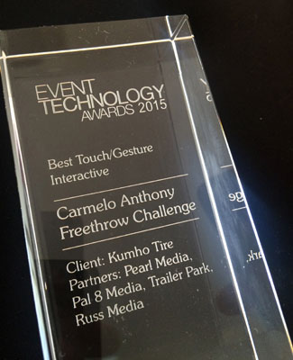 Premio Event Technology 2015 para Kumho