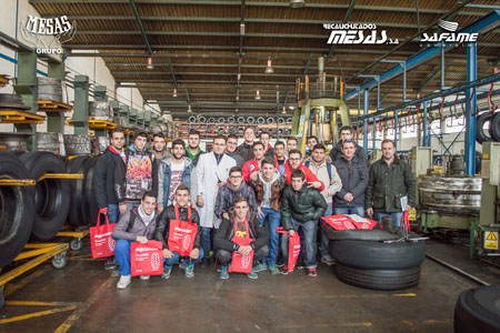 Grupo Mesas con la formación