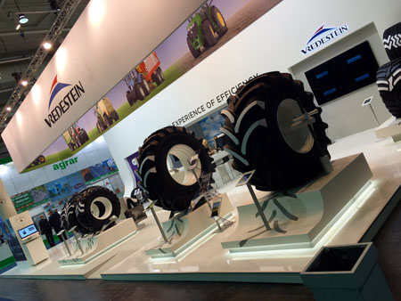 Neumáticos para cosechadoras, manipuladoras telescópicas y remolques