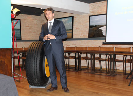Pablo Martínez, director de la PBU de vehículo industrial en Goodyear Dunlop Iberia