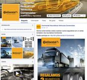 Continental Neumáticos para Vehículos Comerciales aterriza en Facebook