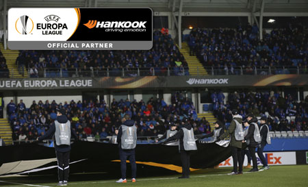 Hankook invita a 8 niños al saque inicial de la UEFA Europa League