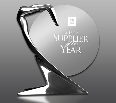Continental Tire, Proveedor del Año 2015 de GM