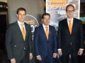 Juan Marín, Juan Uruburu y Daniel Gainza, equipo de Marketing de Continental Neumáticos Vehículos Comerciales