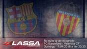 Lassa te invita al Camp Nou