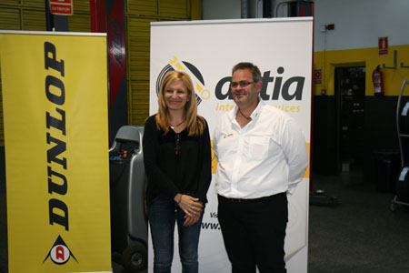 La presentacióncontó con la presencia de la Alcaldesa de Rubí, Anna Mª Martínez