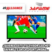 Safame regala televisores por la compra de neumáticos Alliance