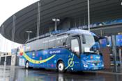Los autobuses de la UEFA EURO 2016 equipan neumáticos premium Continental