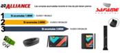 Safame regala electrónica por la compra de neumaticos Alliance