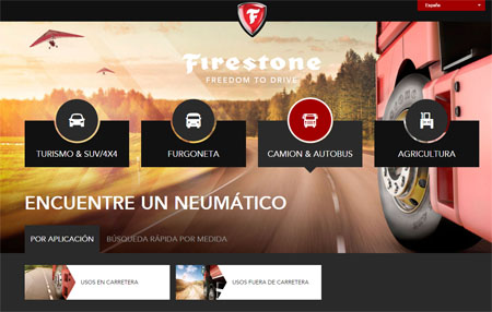 Web de Firestone