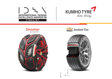 Kumho Tyre recibe el premio IDEA