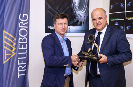 'Neumático Agrícola del año 2016' en España para Trelleborg