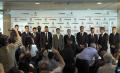 La plantilla del Real Madrid estuvo presente en la firma