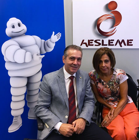 Michelin firma un acuerdo de colaboración con AESLEME