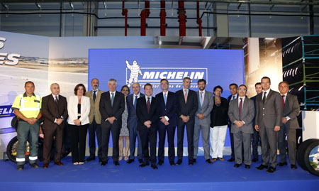 Michelin inaugura un nuevo centro de distribución en Illescas
