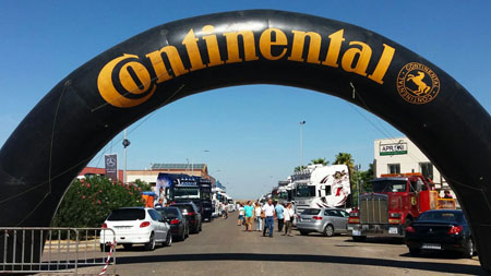 Continental presenta en Andalucía su gama para vehículos comerciales