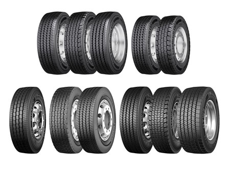 Cartera de neumáticos de invierno para vehículos comerciales de Continental