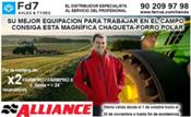 FD7 Axles & Tyres S.A regala una chaqueta-forro polar por la compra de neumáticos Alliance