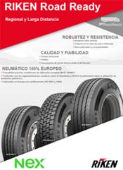Riken lanza su nueva gama de neumaticos RoadReady