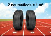 '¿Sabías qué se pueden hacer pistas de atletismo con neumáticos fuera de uso?'