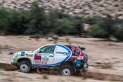 Cooper y Xavier Foj, cuartos en T2 en un Dakar marcado por la dura meteorología