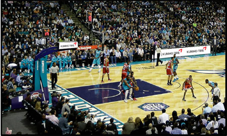 Kumho, patrocinador oficial de los Charlotte Hornets