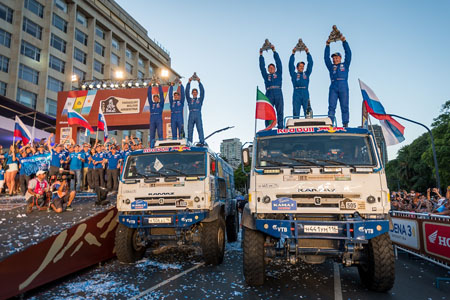 KAMAZ Master triunfan en el Dakar y en Africa Eco Race