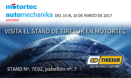 Tiresur asistirá a Motortec