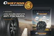 Tiresur lanza la nueva garantía de los neumáticos Ovation