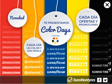 EuroMontyres lanza Colordays