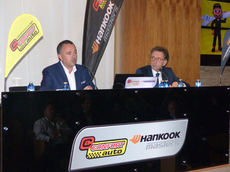 Rueda de prensa de Joaquín Pérez y Jordi Hurtado