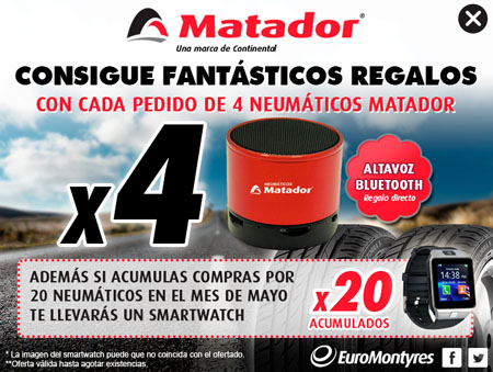 Campaña de regalos de Matador