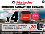 Matador, distribuidos en exclusiva por EuroMontyres, refuerza su proximidad a los especialistas con una campaña de regalos