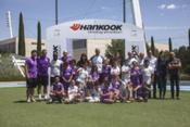 Hankook y Zinedine Zidane entrenan a 20 niños de Aldeas Infantiles