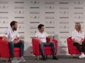 Coloquio durante el acto de presentación en la sede del Comité Olímpico Español
