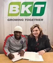 BKT partner de Iya Traoré, campeón de fútbol freestyle 
