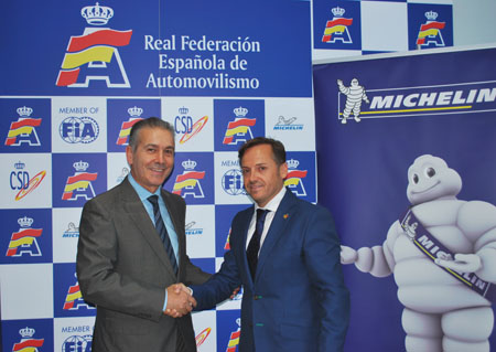 Michelin con la Federación Española de Automovilismo