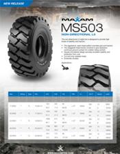 Nuevo modelo MAXAM MS503