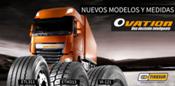 Tiresur presenta los nuevos modelos de Ovation para camión