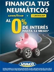 Goodyear Dunlop acaba de lanzar su campaña de financiación al 0 por ciento de interés