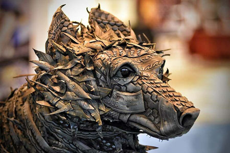 El neumático reciclado en la Mercedes Benz Fashion Week