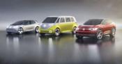 El vehículo eléctrico Volkswagen I.D. Crozz II equipado con el concepto de neumáticos de Hankook 