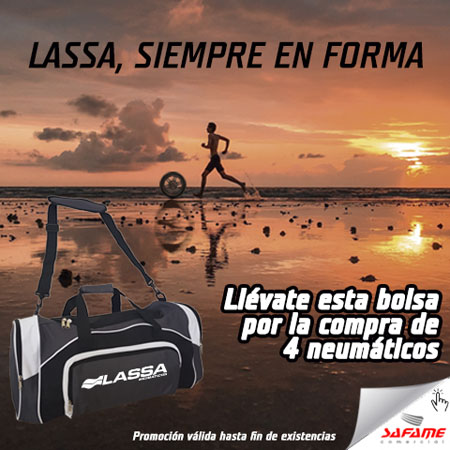 Safame Comercial regala una Bolsa de Deporte de Lassa